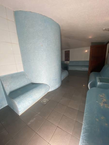 Faïence suite au sablage