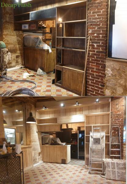 Décapage par aérogommage de boiseries