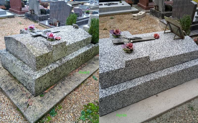 Avant après décapage