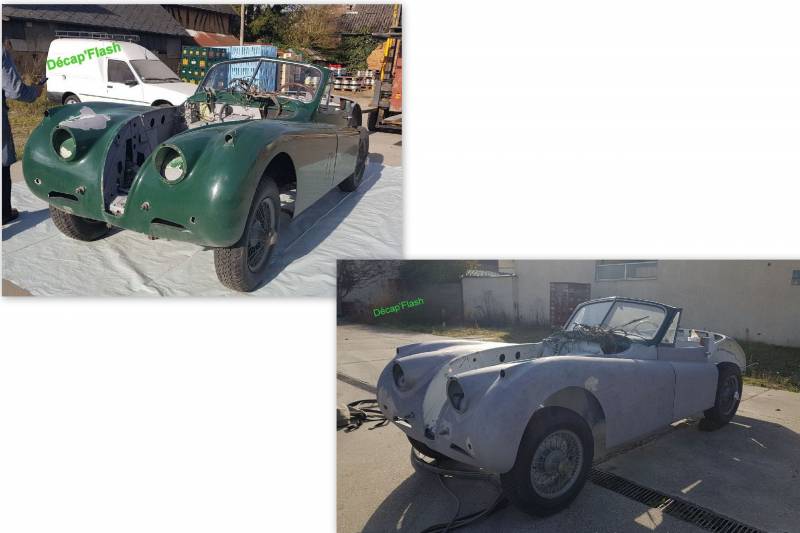 Aérogommage Jaguar Le Neubourg