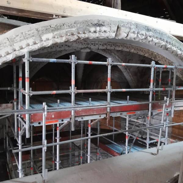 échafaudage pour rénocation